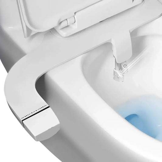 Ultra-Slim Toilet Bidet Attachment with Dual Nozzles