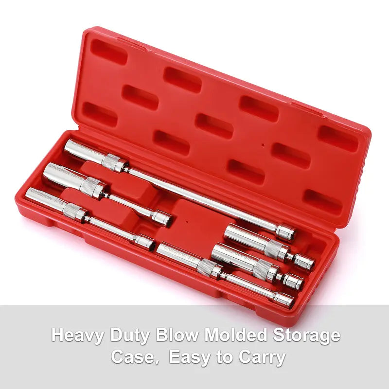 Magnetic Swivel Spark Plug Socket Set – 3/8-Inch Drive 6PCS